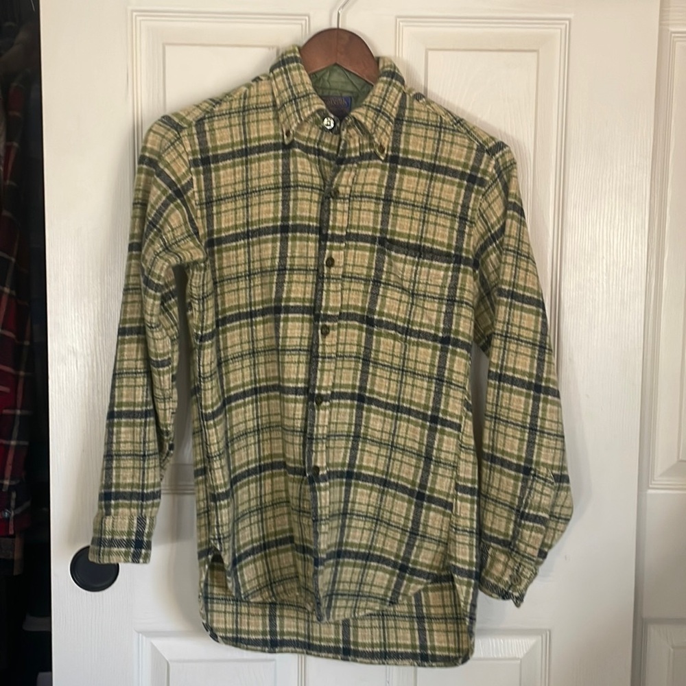 Vintage Pendleton wool flannel S
